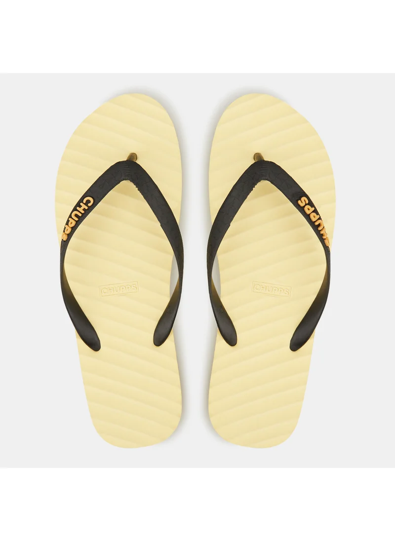 CHUPPS Men's Banana Leaf Flip Flops