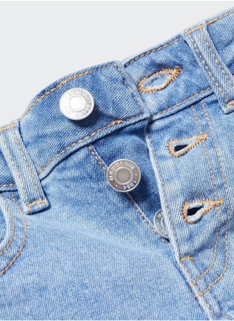 MANGO - Kids Denim Shorts - Image 1