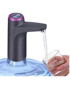 RAQTA Water Jug Pump | Electric USB Charging Water Bottle Pump | Automatic Drinking Water Dispenser for 3-5 Gallon Bottles | Portable for Home, Office, Picnic & Camping  - Image 1