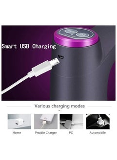 RAQTA Water Jug Pump | Electric USB Charging Water Bottle Pump | Automatic Drinking Water Dispenser for 3-5 Gallon Bottles | Portable for Home, Office, Picnic & Camping  - Image 3