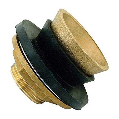 Eastman 2 Inch x 112 Inch Closet Spud Brass Plumbing Fitting 40141
