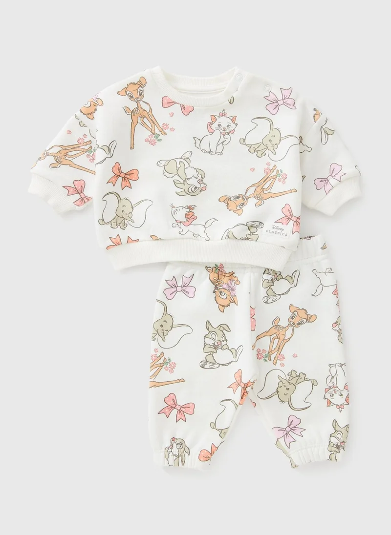 Matalan Disney Classics Baby Sweatshirt & Jogging Bottom Set