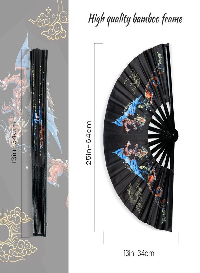 SYNTECSO Folding Hand Fan for Rave, Boots on The Ground Fan, Large Folding Fan for Drag Queen, Women and Men，Clacking Fans for Line Dancing，Parties, Music Festivals, EDM and Decoration - Image 2