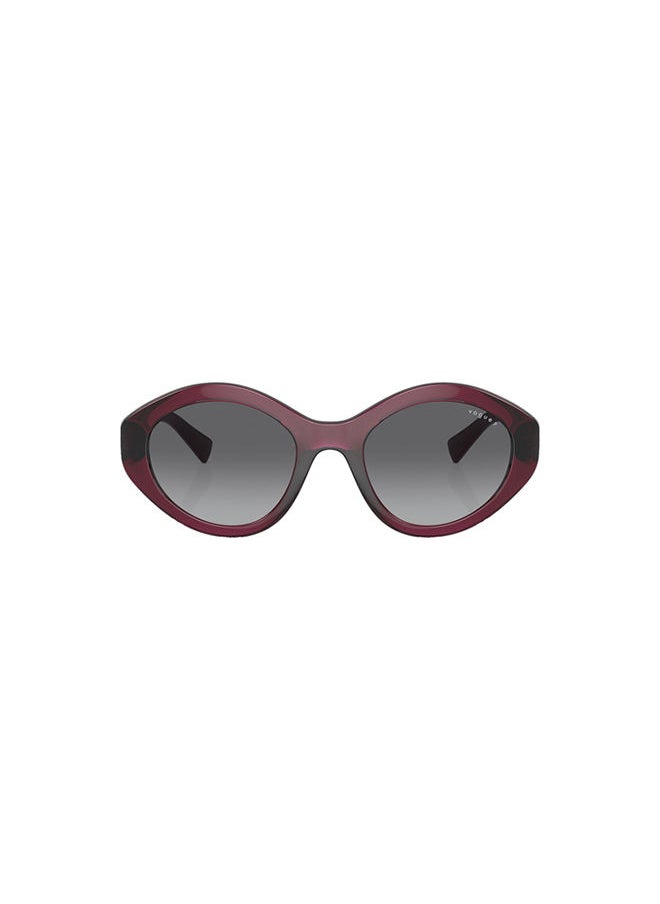 Vogue Full-Rimmed Oval Sunglasses 5576SB,52,2989, T3  - Image 2