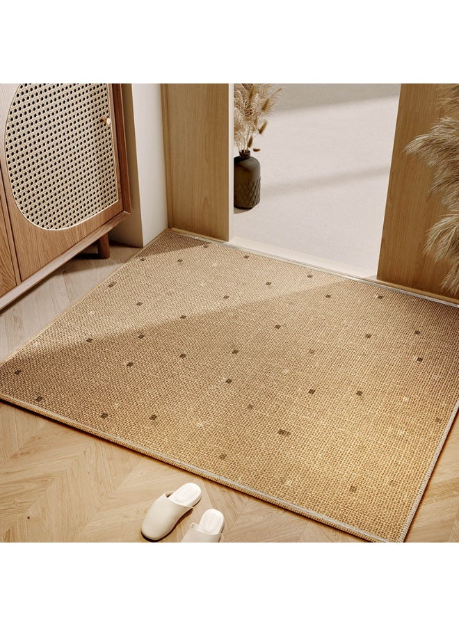NeeMee Minimalist Linen Door Mat - Quick-Dry, Absorbent, Non-Slip Welcome Mat - Elegant Design for Home Use - Image 1