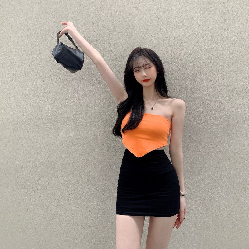 Hip Skirt Womens Summer Thin Skirt Tight Short Skirt plus size Anti-glare Hot Girl High Waist Slimming Ultra Short Skirt Black - Image 5