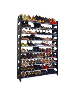 10 Tier Shoe Rack 30 Pair, Tier Free Standing, Space Saving Storage Organizer