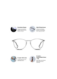 NOOZ Nooz Cruz Essential Collection Round Reading Glasses Magnifying Glasses for Men and Women  - Image 2