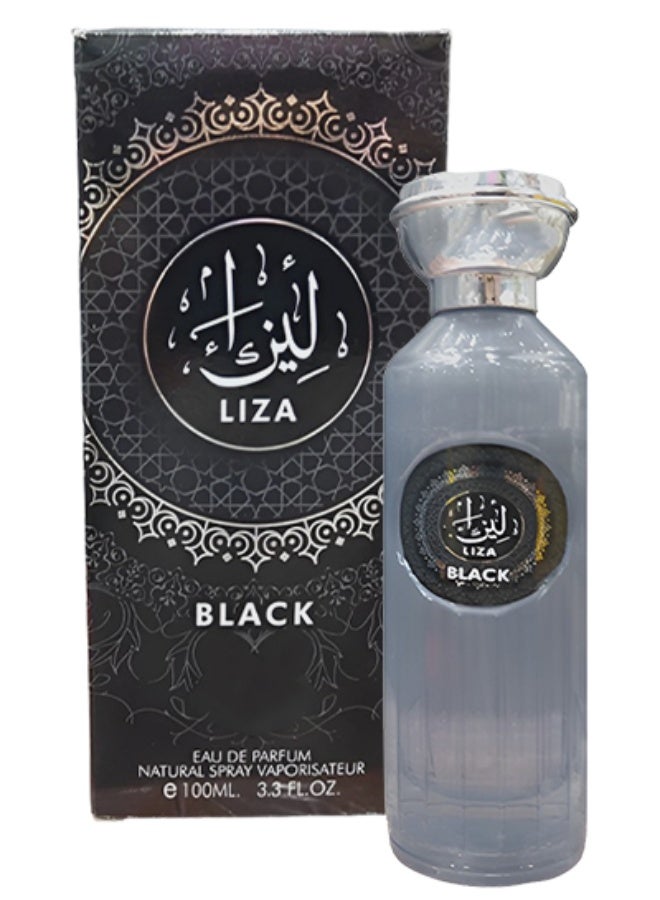 ليزا 2 قطع عطر ليزا بلاك للجنسين 100 مل - Image 2