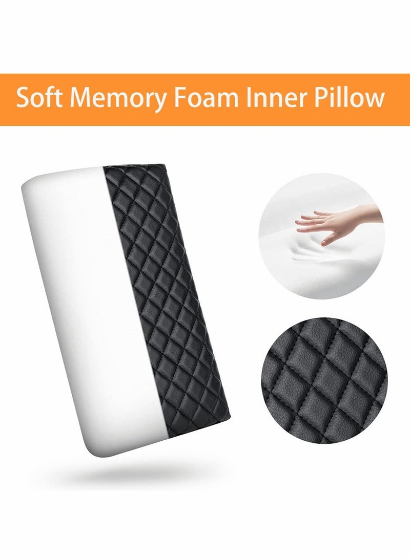 Tesla Model 3 and Y Center Console Cover with Phone Pocket, PU Leather Armrest Protector Cushion for Car Accessories - Image 4