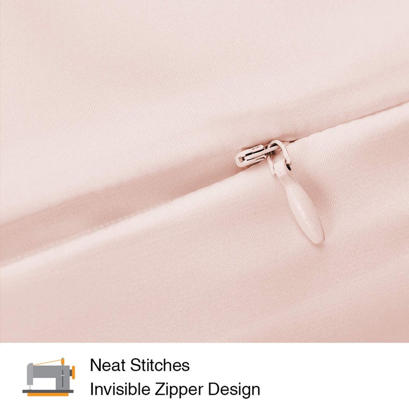 INSSL Silk Pillowcase for Women, Mulberry Silk Pillowcase for Hair an Skin and Stay Comfortable and Breathable During Sleep. (Pink, 20"×26") - Image 4