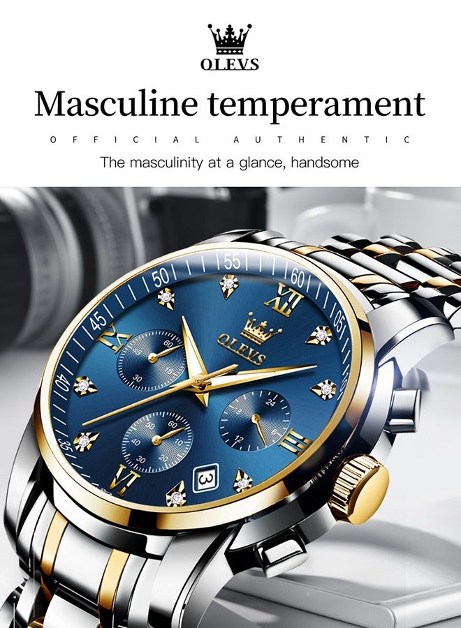 OLEVS Water Resistant Watches For Men - Image 4