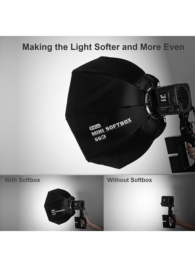 YONGNUO - YONGNUO YnBox Series 55K 55cm/22in Octagon Photography Softbox with Bowens Mount - Image 1