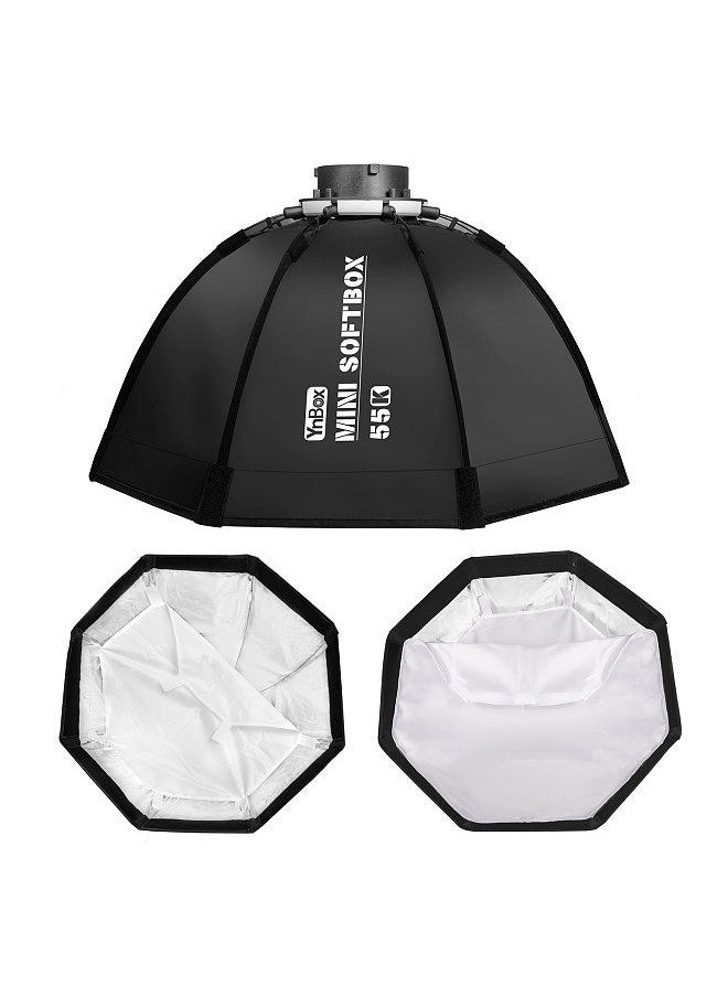 YONGNUO - YONGNUO YnBox Series 55K 55cm/22in Octagon Photography Softbox with Bowens Mount - Image 1