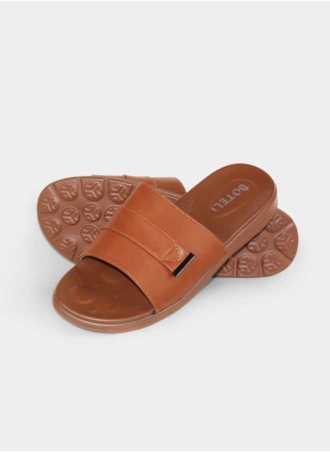 BOTELI Men 40-45 Big Size Casual Shoes Plus Size 40-45 Beach Men's Sandals Flat Slippers  - Image 1