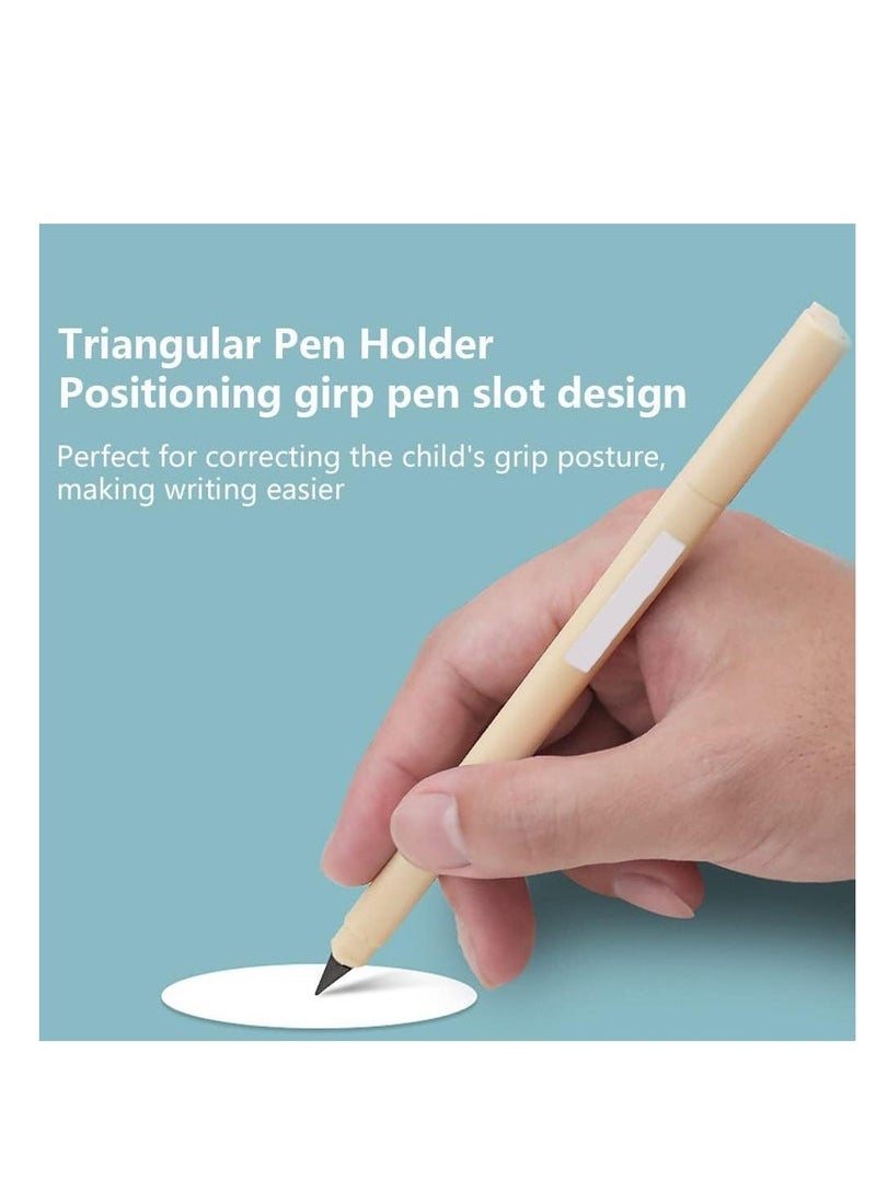 Captaintech Pcs Eternal Pencils Inkless Pen With 10PCS Replaceable Refills Technology Unlimited Writing Magic Pencil For School Office Professional Use  - Image 4