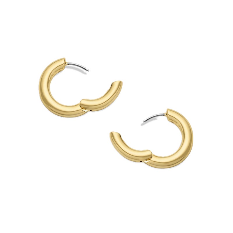 Gorjana Women's Lou Hoops, Gold, One Size - Image 3