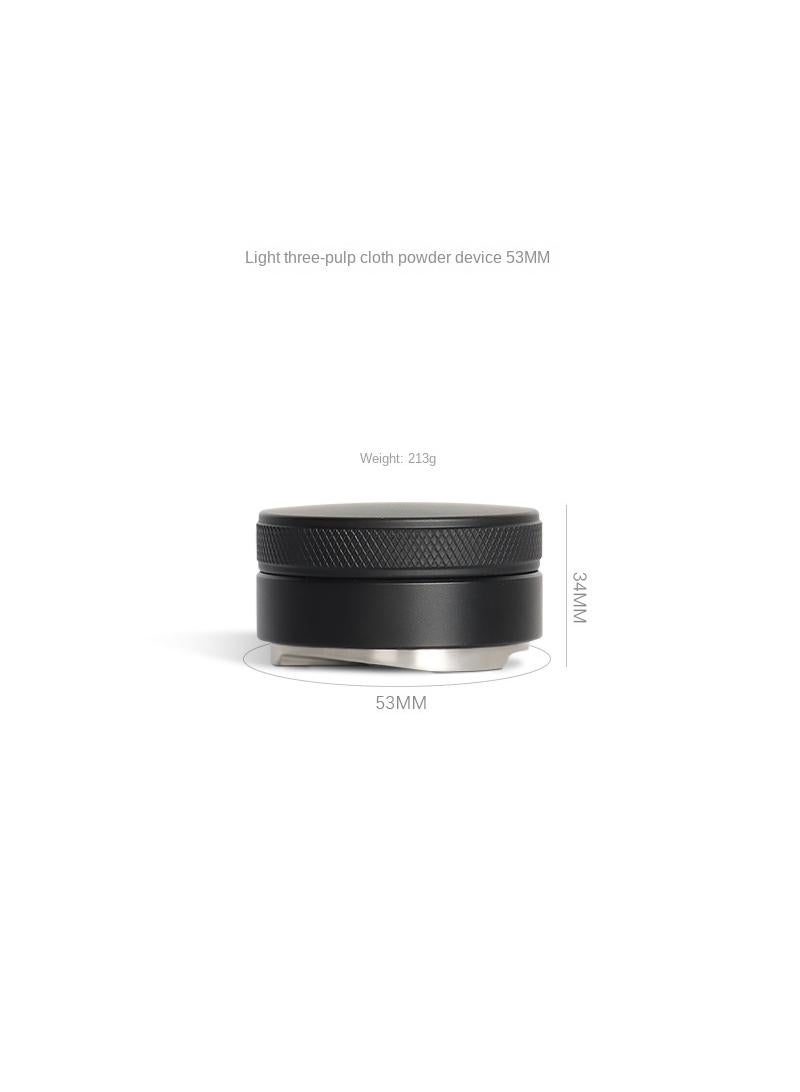 Y&D 53MM Stainless Steel Professional Coffee Flatten Powder Cloth Powder Maker - Image 1