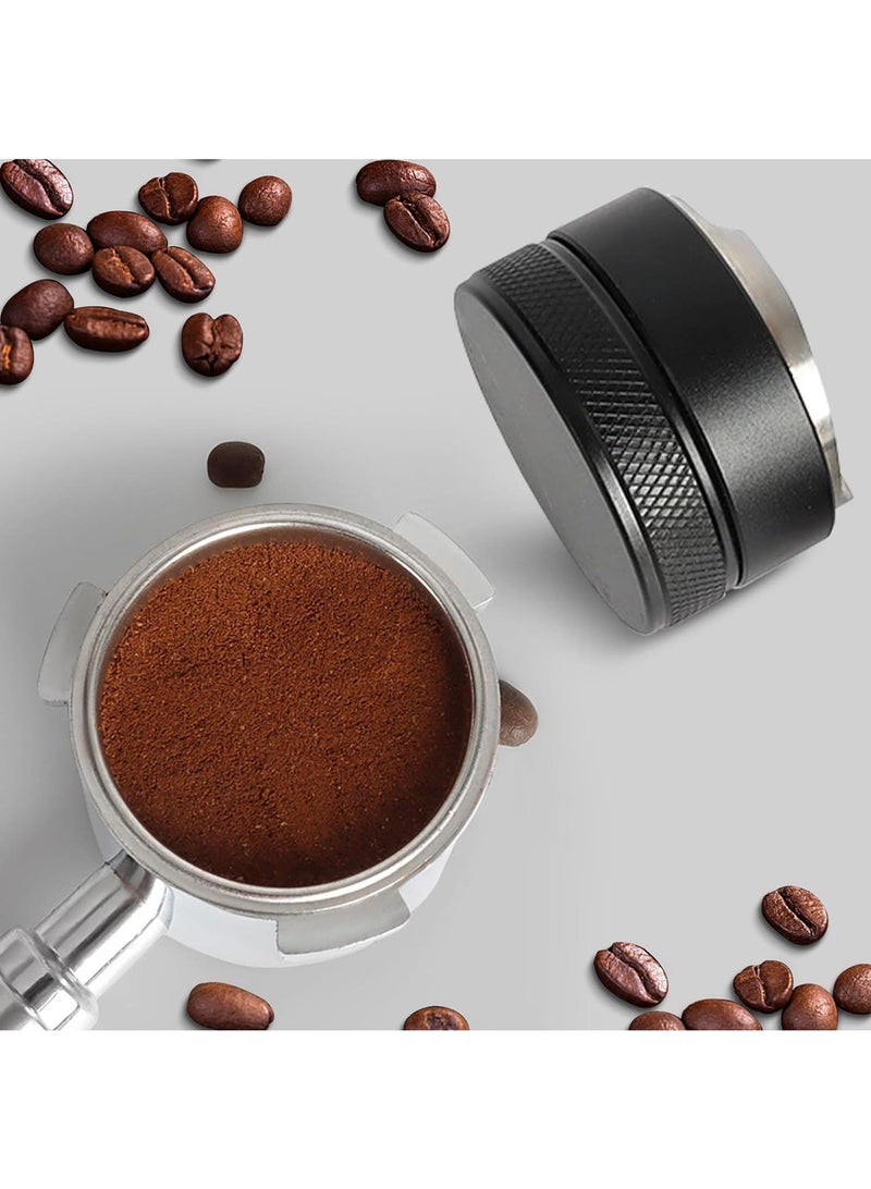 Y&D 53MM Stainless Steel Professional Coffee Flatten Powder Cloth Powder Maker - Image 5