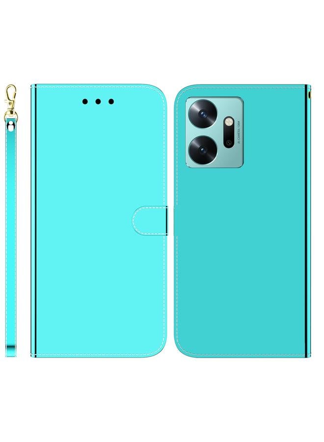 S-TOP Case For Infinix Zero 20 / X6821 Imitated Mirror Surface Horizontal Flip Leather Phone Case - Image 1