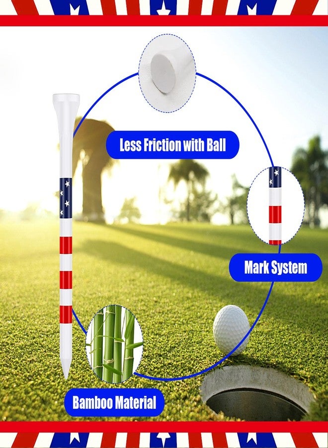 Dukars 3-1/4" Performance Golf Tees, Stars and Stripes, 100 Count - Image 4