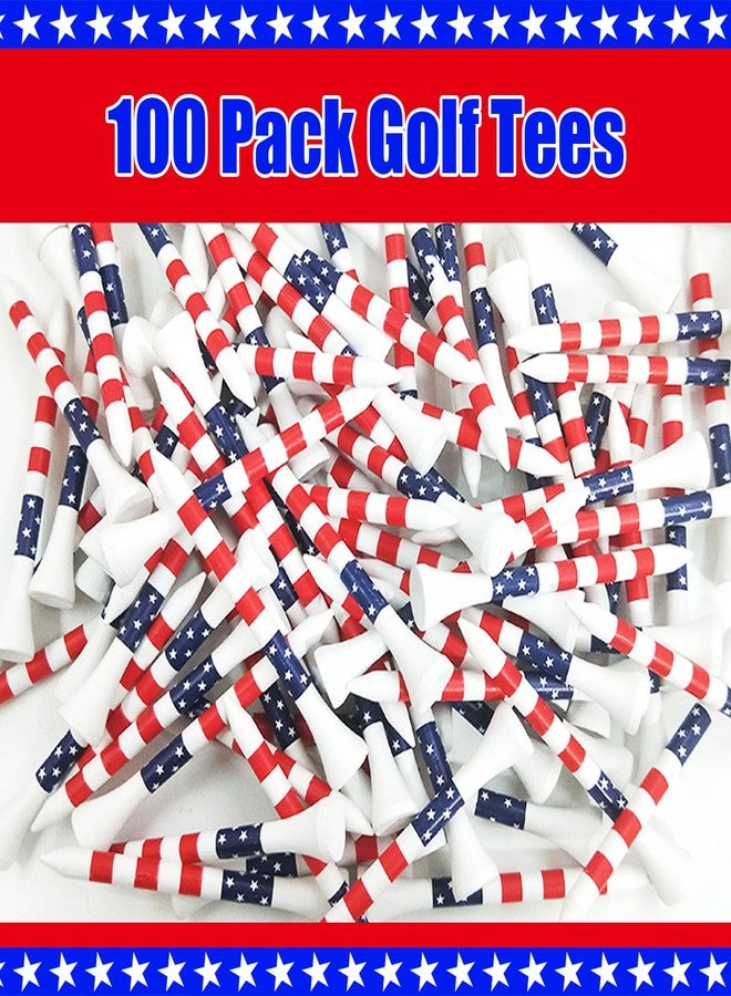 Dukars 3-1/4" Performance Golf Tees, Stars and Stripes, 100 Count - Image 5