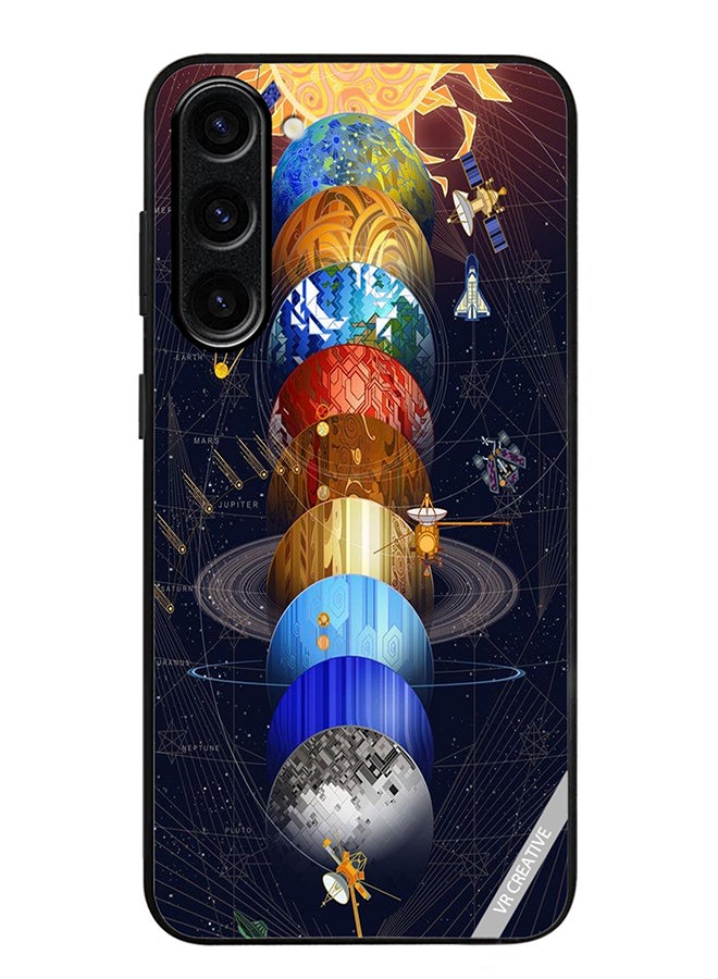 VR CREATIVE Protective Case Cover For Samsung Galaxy S24 Plus Earth Design Multicolour - Image 1