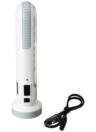 Dwarakesh Enterprises Dwarakesh Enterprises Rechargeable 7102b 5 watts 1 watt Heavy Duty high Brightness Twin Tube Emergency Light 22 6 cm 1300 mAH Battery  - Image 3