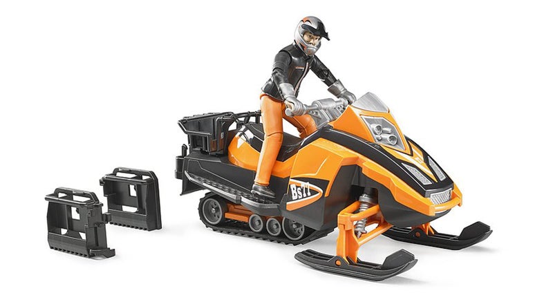 Bruder Bruder Snowmobile with Driver & Accessories  - Image 5