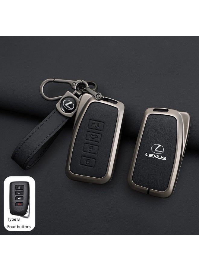 LEXUS High end car key protection cover suitable for Lexus ux260H new ES300 ES200H LS500H Lexus car key shell case - Image 1