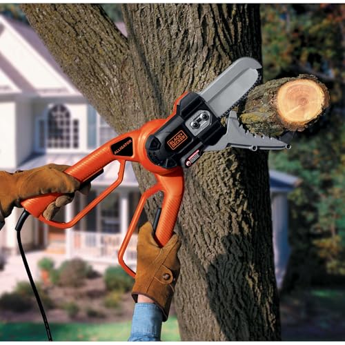 BLACK+DECKER Lopper Chain Saw, 4.5-Amp Pruner, Loppers for Tree Trimming Heavy Duty (LP1000) - Image 3