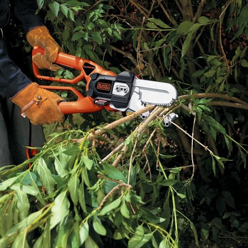 BLACK+DECKER Lopper Chain Saw, 4.5-Amp Pruner, Loppers for Tree Trimming Heavy Duty (LP1000) - Image 4