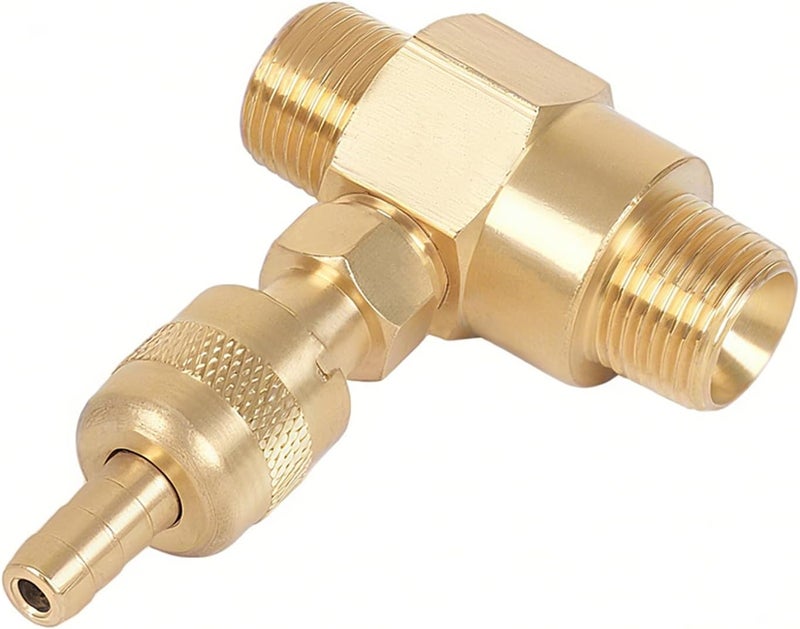 Mingou 5-8 GPM Pressure Washer Chemical Injector 100776 for General Pump Power Washer Downstream Injector 2.3mm Orifice Max 4500 PSI for 3/8" NPT-M High Draw to 20% - Image 4