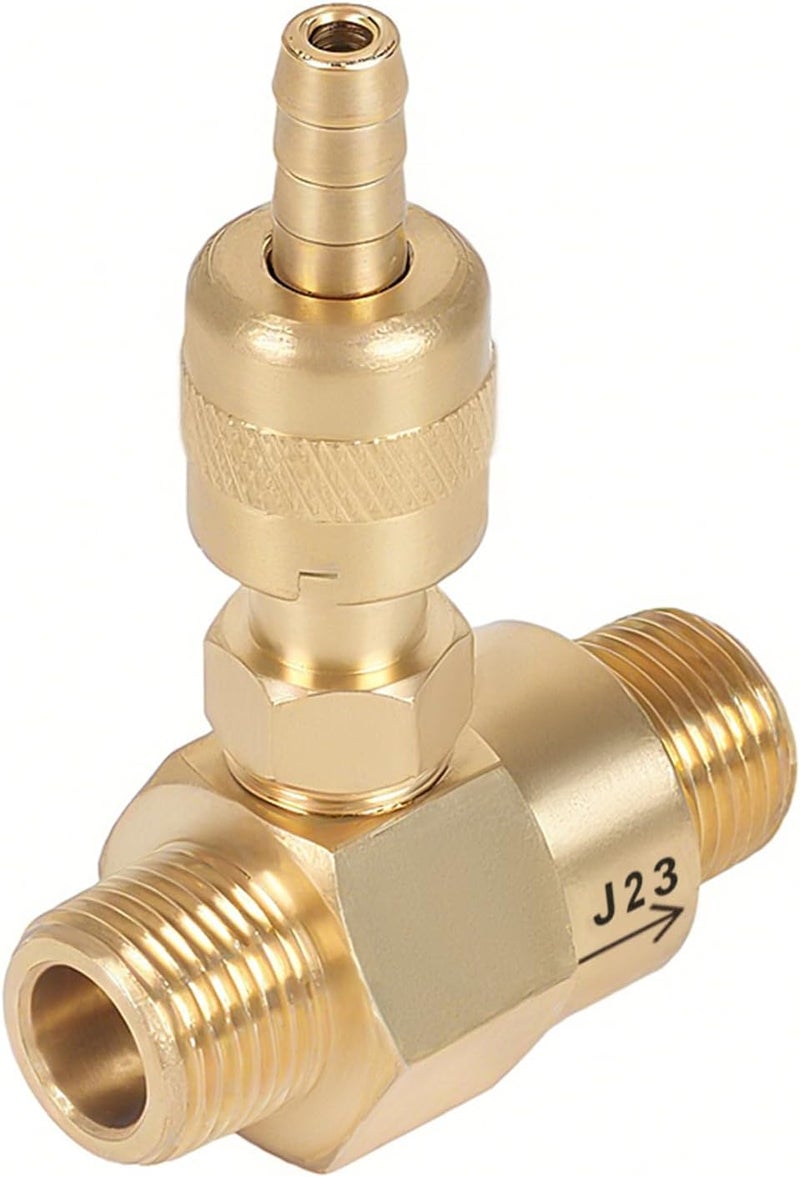 Mingou 5-8 GPM Pressure Washer Chemical Injector 100776 for General Pump Power Washer Downstream Injector 2.3mm Orifice Max 4500 PSI for 3/8" NPT-M High Draw to 20% - Image 2