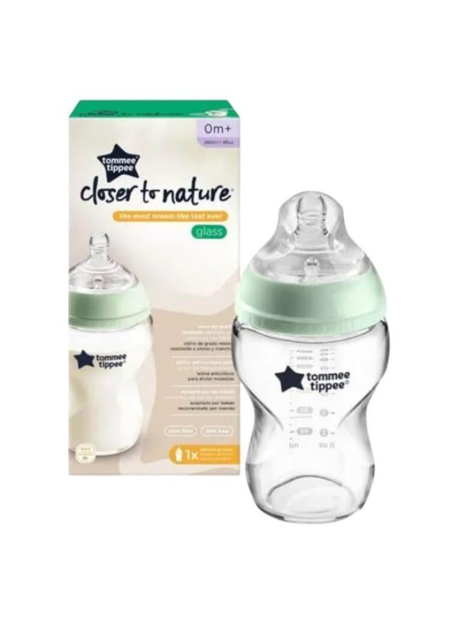 ELC Glass Baby Bottle 260ml - Image 2