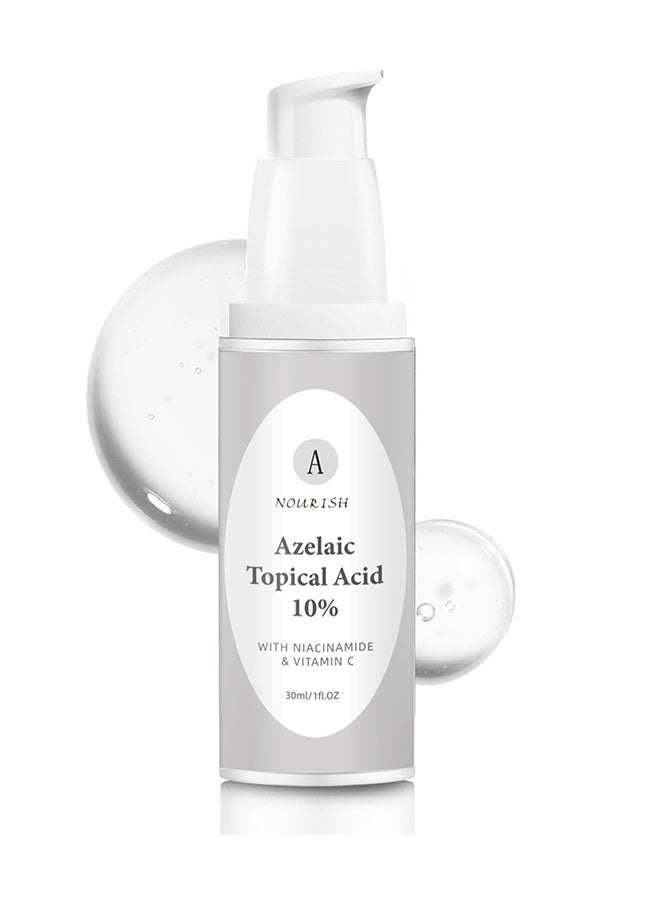 QINGLING Azelaic Topical Acid 10% - With Niacinamide & Vitamin C,30ml - Image 1