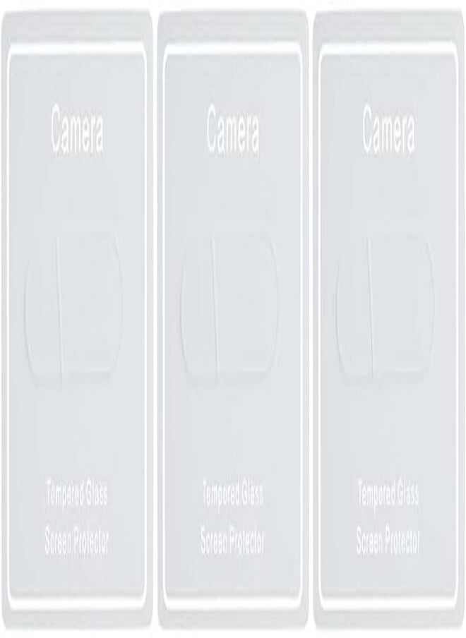 Unipha Tempered glass camera lens protector for samsung galaxy a50s pack of 3 clear 