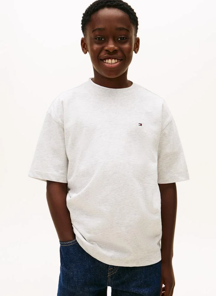 TOMMY HILFIGER Kids Essential Crew Neck T-Shirt