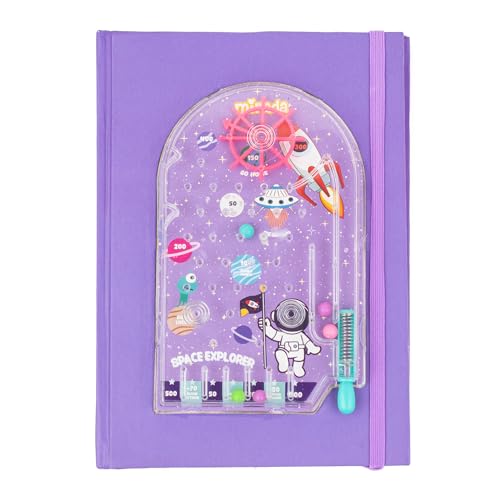 Mirada Pinball Space Notebook – Cute Space-Themed Stylish Diary for Study, School & Travel, Ideal Birthday Gift for Kids - Image 2