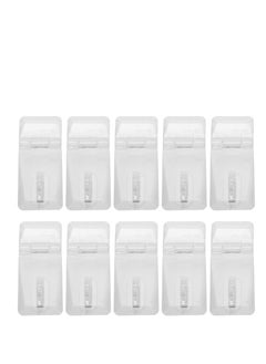 Y&D 20 Sets Mini Hinge Hasp Acrylic Buckle Box Clear Latch Lock Buckles for Doors, Jewelry Box, Cabinet  - Image 1
