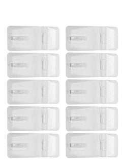 Y&D 20 Sets Mini Hinge Hasp Acrylic Buckle Box Clear Latch Lock Buckles for Doors, Jewelry Box, Cabinet  - Image 2