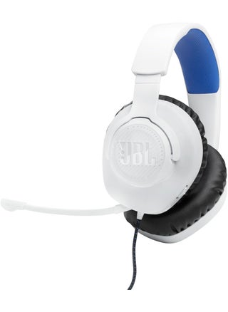 JBL Quantum 100P  Wired OverEar Gaming Headset with a Detachable mic QuantumSOUND Signature Memory Foam Comfort Compatible with Windows Sonic Surround Sound White - pzsku/Z9BDEDC56D6B345AD4745Z/45/1747233909/f950bf36-a305-446e-bea4-6b5bd4b15bca