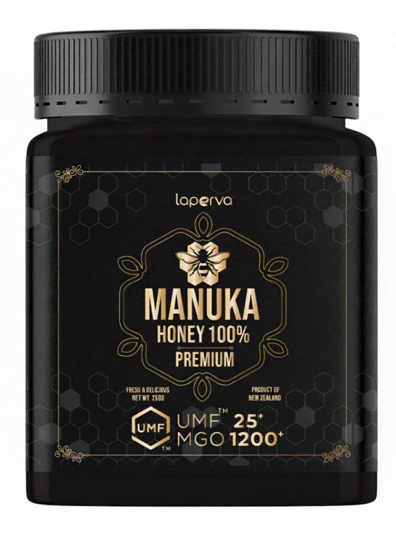 Laperva Premium Manuka Honey 1200+ MGO, 25+ UMF 250g - Image 1