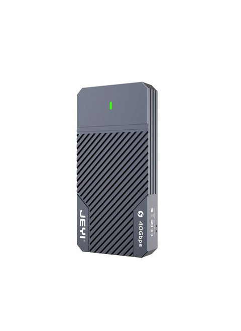 Ultra-Fast SSD Enclosure Thunderbolt 3/4 M.2 NVMeLightning 2464 | ASM2464 master control 40Gbps rate compatible with Lightning 4/3/USB full series Lightning 2464 | ASM2464 master control 40Gbps rate compatible with Lightning 4/3/USB full series
