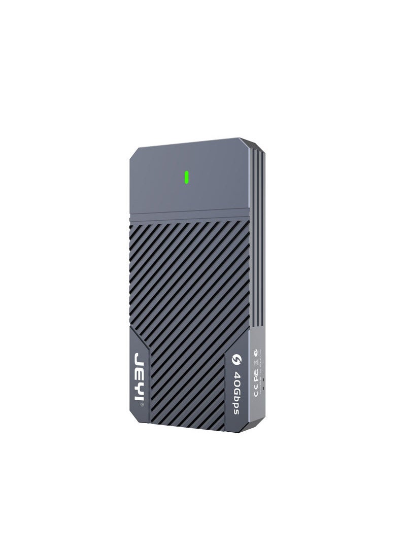 Generic - Ultra-Fast SSD Enclosure Thunderbolt 3/4 M.2 NVMeLightning 2464 | ASM2464 master control 40Gbps rate compatible with Lightning 4/3/USB full series Lightning 2464 | ASM2464 master control 40Gbps rate compatible with Lightning 4/3/USB full series - Image 1