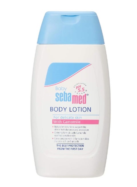 Moisturizing Baby Body Lotion For Delicate Skin With Camomile