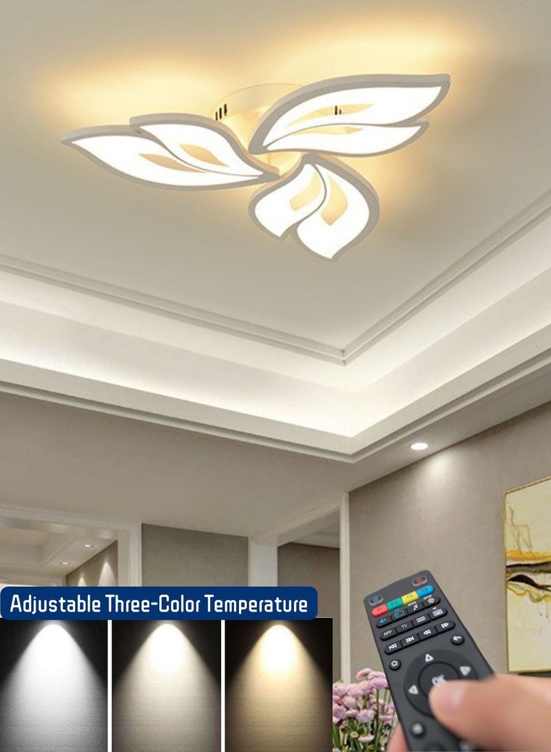 Trending Lights Adjustable Three-Color Temperature decoration lights With infrared remote control Modern minimalist style ceiling lights led lights Suitable for living room, bedroom and dining room - Image 1