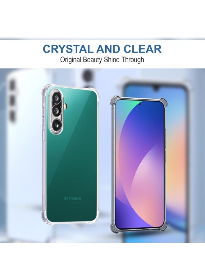 Muzz Case for Samsung Galaxy M56 Galaxy F56 (5G) Clear Back Cover Case Ultra Clear Best Camera Protection Anti-Slip Grip Slim & Protective Back Case Cover for Samsung Galaxy M56 / F56 2025 - Image 4