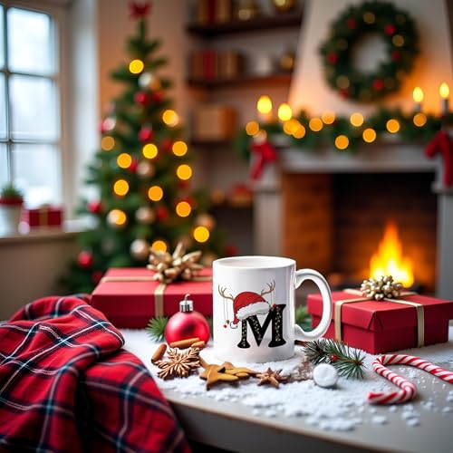 DAYS " Christmas Alphabet Word Printed Ceramic Mug, Christmas Xmas Coffee Mug Gift for Kids Boy Girls,Coffee Cup Mug Gift (M) - Image 2