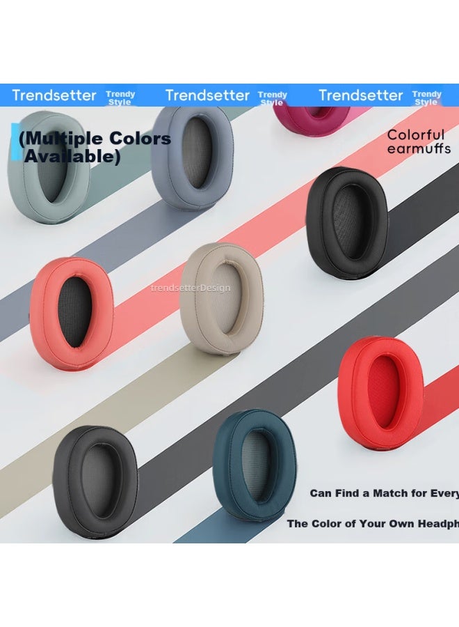 trendsetter غطاء سماعات أذن تريندسيتير مناسب لسماعات سوني WH-H900N/WH900N/MDR-100ABN، واقيات سماعات، أغطية واقية، أغطية رغوة سماعات الرأس - Image 5